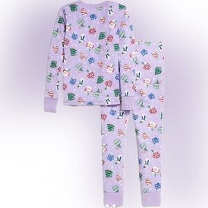 Old Navy Kid’s Purple Mugs Pajama Set